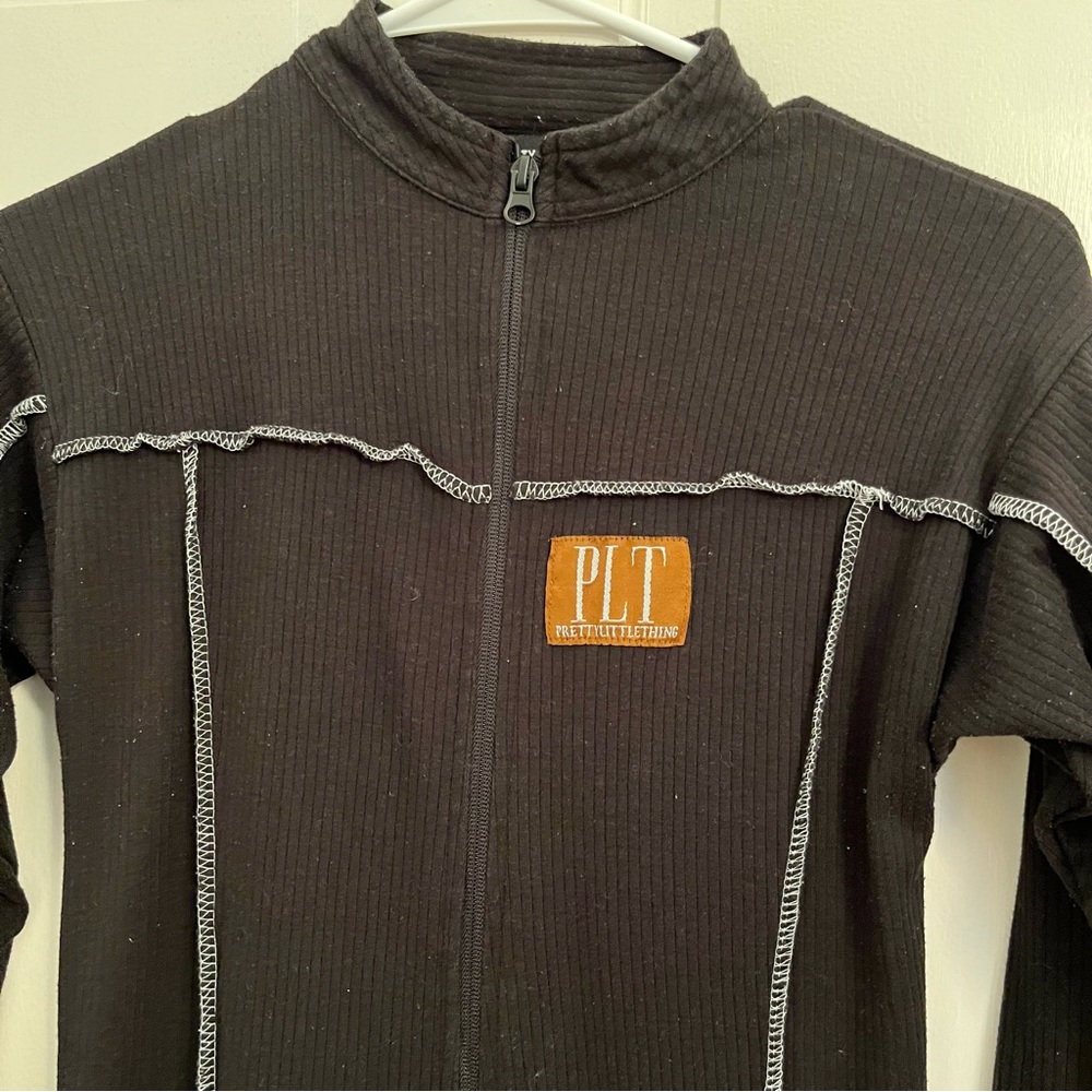 PRETTY LITTLE THING‎ RIBBED JUMPSUIT SIZE 8 - Picture 3 of 5